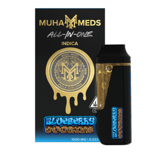 Blueberry Cookies Muha Meds Disposable | Indica - Muha Meds USA