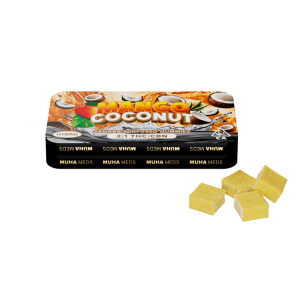 Muha Meds Mango Coconut Gummies | Hybrid - Muha Meds USA
