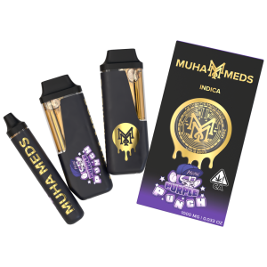 Purple Punch Muha Meds Disposable 2000MG | Indica - Muha Meds USA