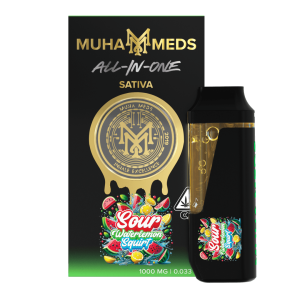 Sour Waterlemon Squirt Muha Meds Disposable | Sativa - Muha Meds USA