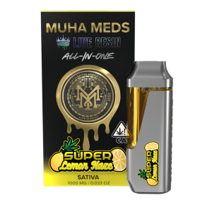 Super Lemon Haze Muha Disposable Live Resin | Sativa - Muha Meds USA