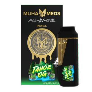 Tahoe OG Muha Meds Disposable 1000MG | Indica - Muha Meds USA